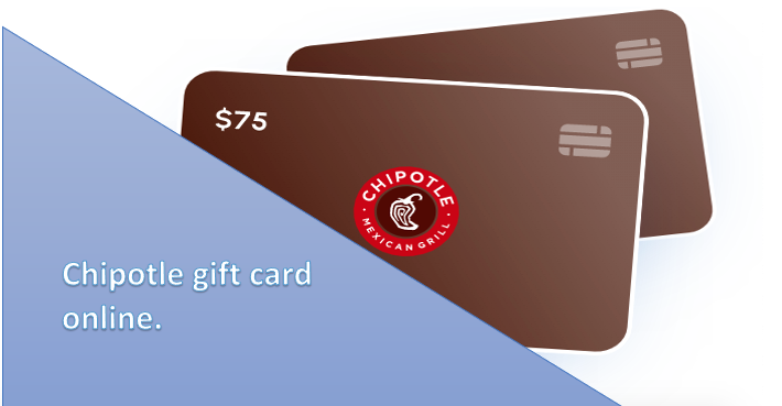 How to use a Chipotle gift card online.