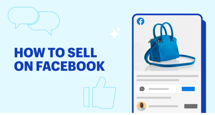 How to sell on Facebook.